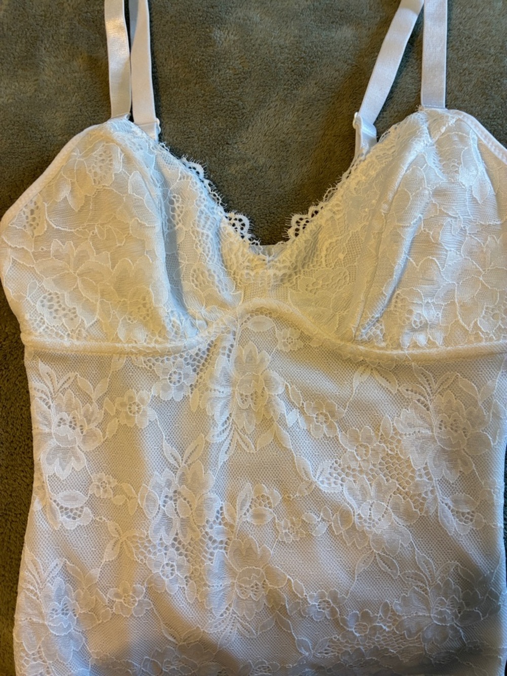Last Chance- Women's White Lace Bodysuit Intimate - Picture 9 of 13